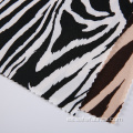 Zebra Stripes Jersey Textiles Tejido Impresión Digital